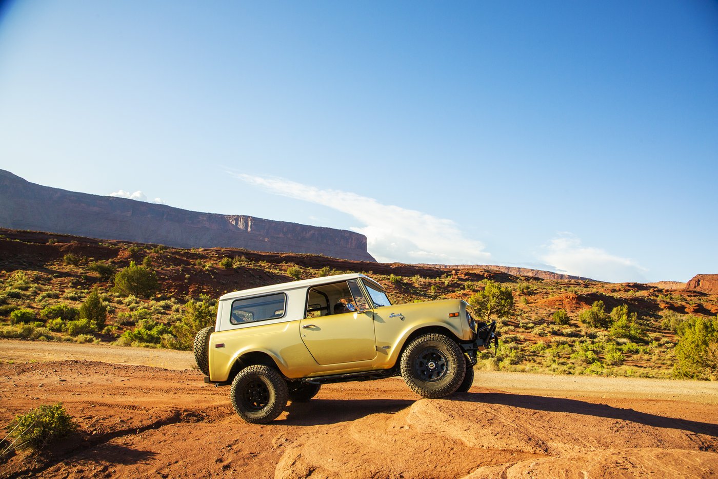 Gold Scout build in the desert